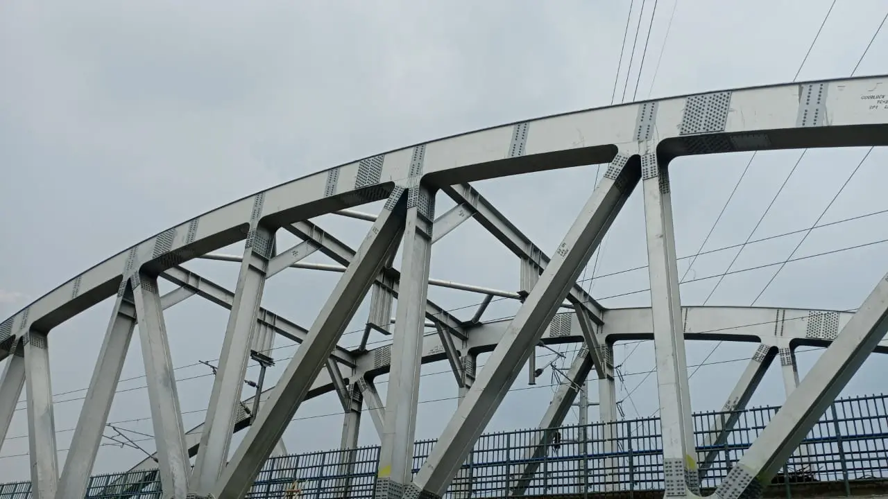 Anti-rust coating application on industrial equipment